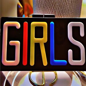 Girls Black Clutch Purse with Chain